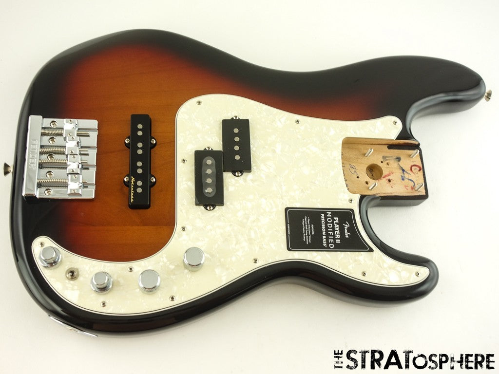 Fender Player II Modified Active Precision P Bass LOADED BODY 3TS