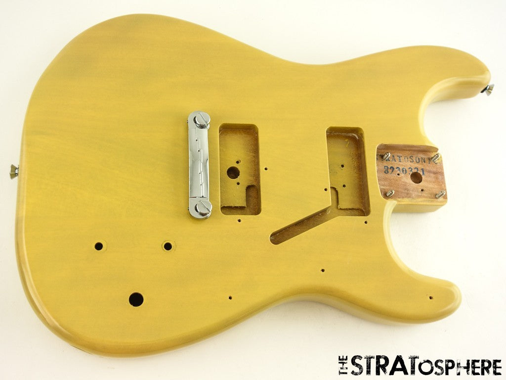 Fender Squier Paranormal Strat-O-Sonic BODY & HARDWARE Vintage Blonde