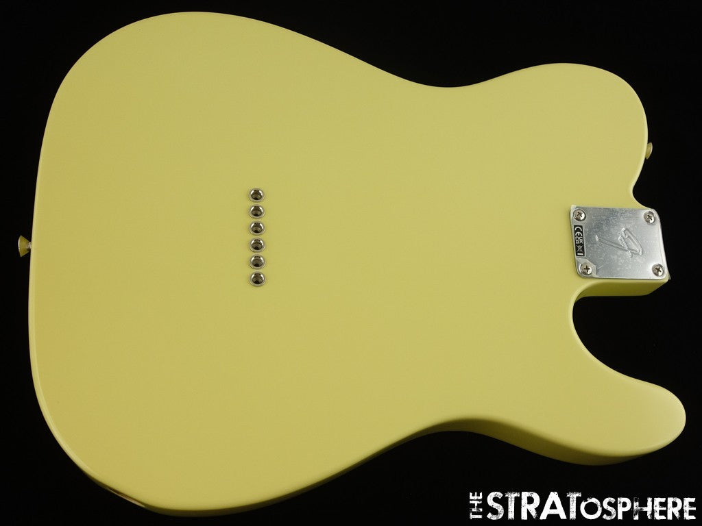 LEFTY Fender Player II Telecaster Tele BODY & HARDWARE Alder Hialeah Yellow
