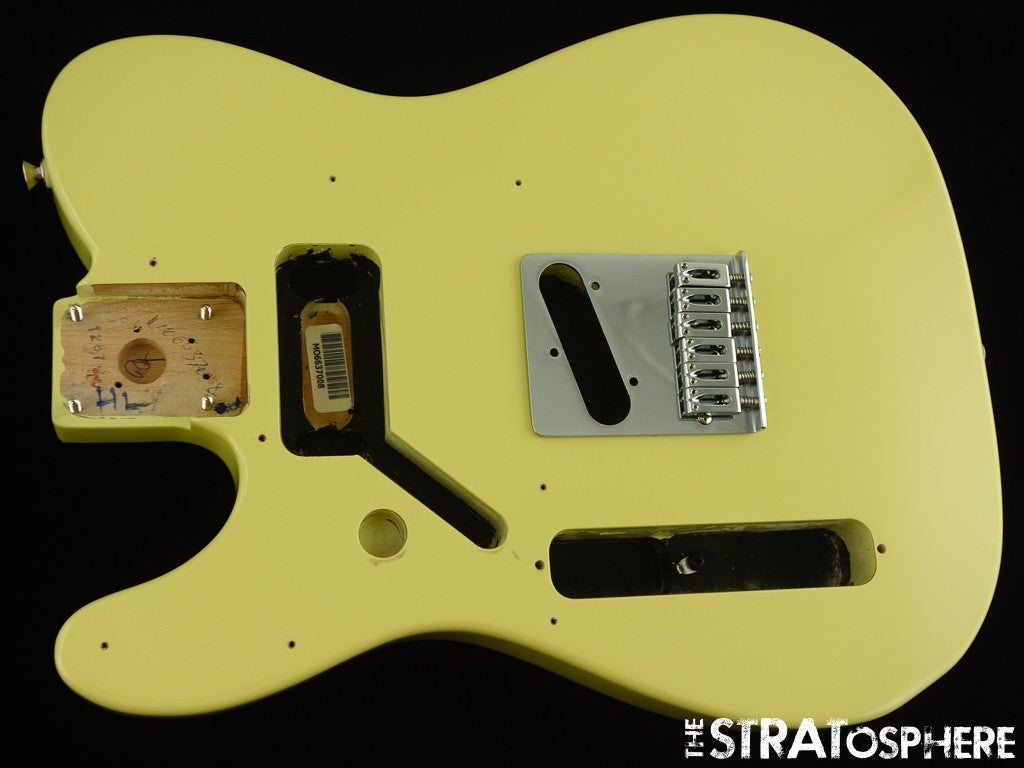 LEFTY Fender Player II Telecaster Tele BODY & HARDWARE Alder Hialeah Yellow