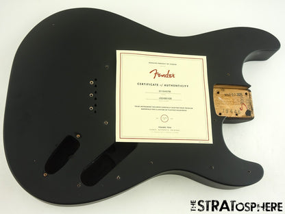 USA Fender JIM ROOT Stratocaster Mahogany HH Strat BODY Flat Black