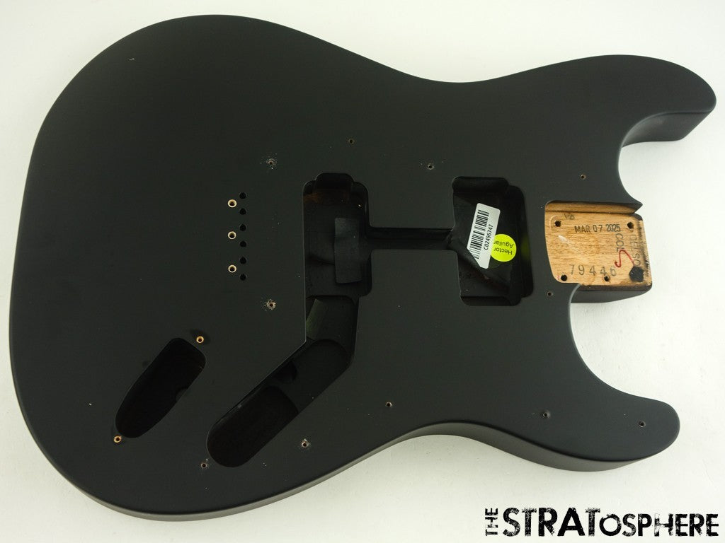 USA Fender JIM ROOT Stratocaster Mahogany HH Strat BODY Flat Black