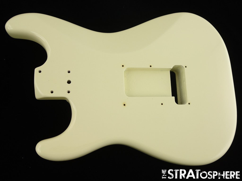 USA Fender JEFF BECK Stratocaster Strat BODY Guitar Olympic White