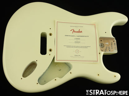 USA Fender JEFF BECK Stratocaster Strat BODY Guitar Olympic White
