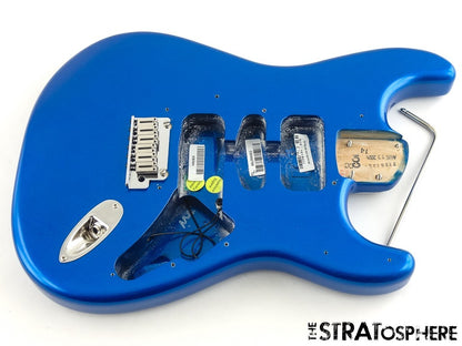 Fender American Ultra II Stratocaster Strat BODY w/ HARDWARE USA Noble Blue
