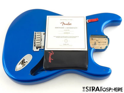 Fender American Ultra II Stratocaster Strat BODY w/ HARDWARE USA Noble Blue
