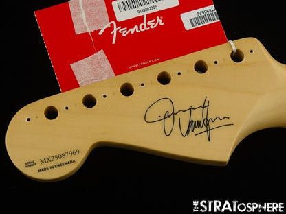 Fender Jimmie Vaughan Stratocaster Strat NECK Guitar JV Maple ''V''