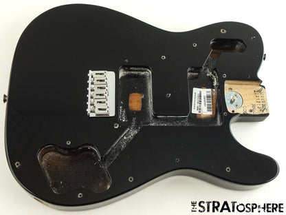 Fender AV II American Vintage 1975 Telecaster Deluxe BODY + HARDWARE Tele Black