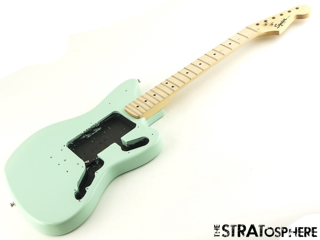 Fender Squier Mini Jazzmaster HH HT BODY & NECK Maple 22.75'' 1.60'' Surf Green