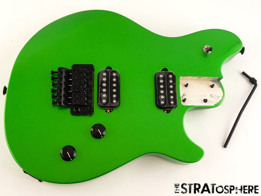 LOADED EVH Wolfgang Standard BODY HH Floyd Rose Guitar Parts Absinthe Frost