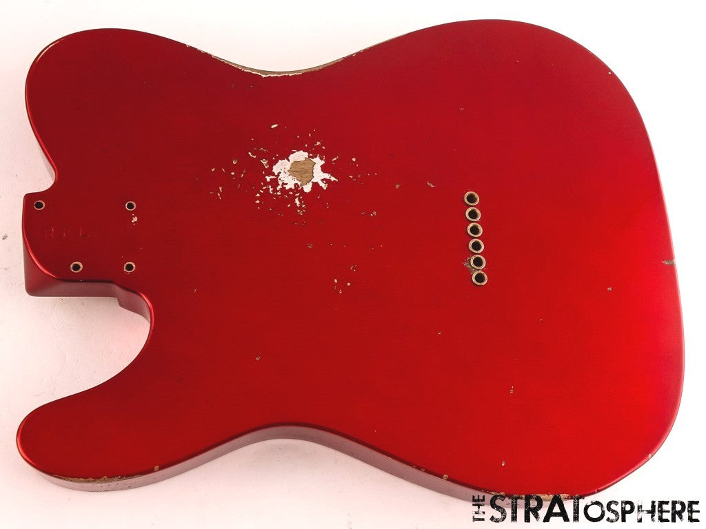 Fender Custom Shop SR25 Tele Pro 2025 Relic BODY Tele Nitro Candy Apple Red