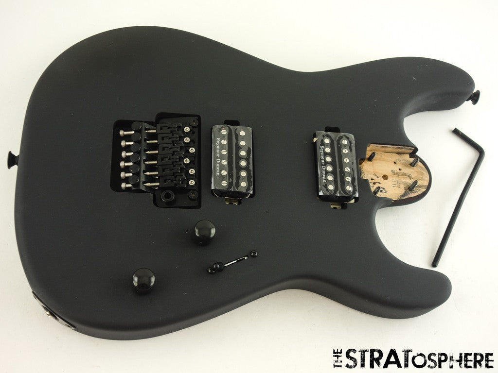 Charvel Pro Mod Plus San Dimas HH LOADED BODY Duncan JB 59 Scorched Earth