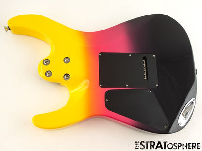 Charvel DK24 HH Pro Mod Dinky BODY + HARDWARE Gotoh 510 Gloss Malibu Sunset