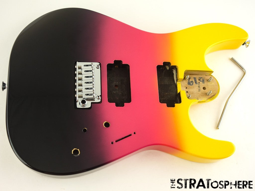 Charvel DK24 HH Pro Mod Dinky BODY + HARDWARE Gotoh 510 Gloss Malibu Sunset