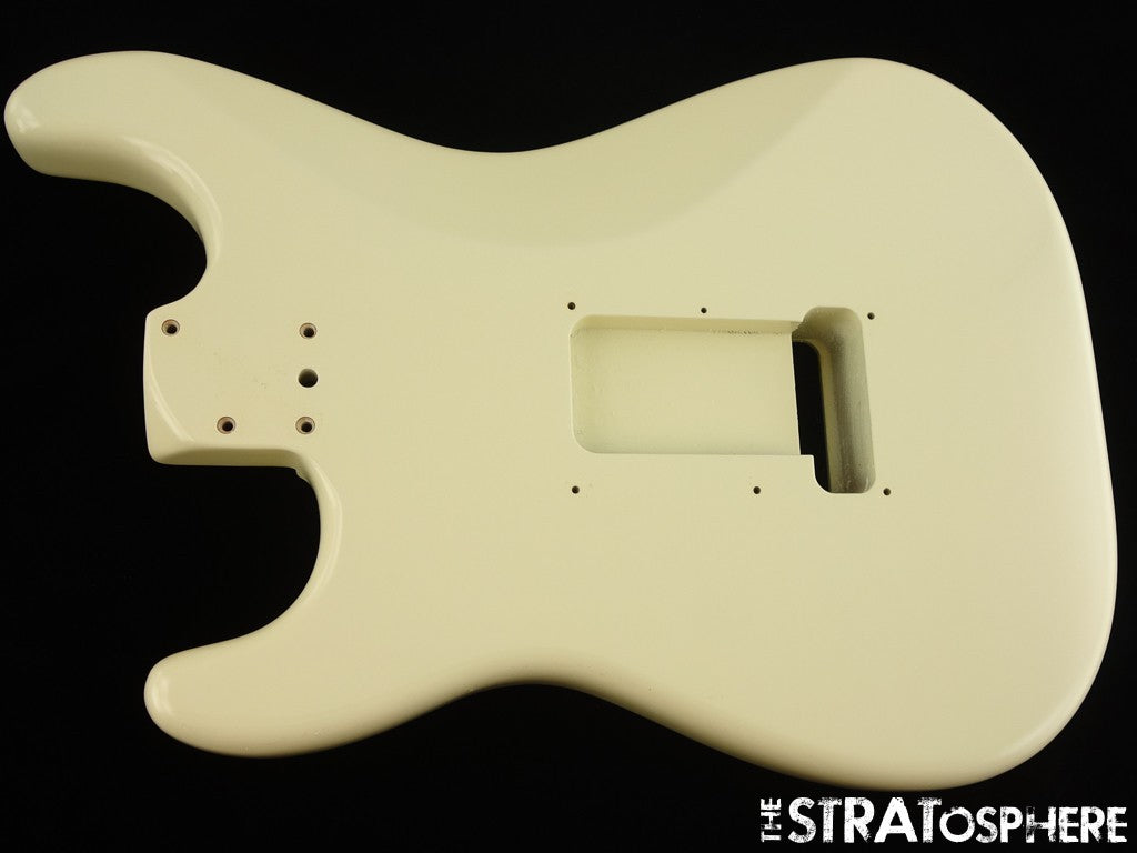 USA Fender JEFF BECK Stratocaster Strat BODY Guitar Olympic White!
