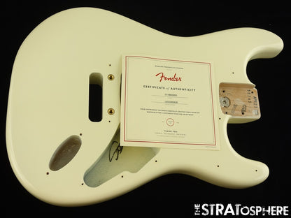 USA Fender JEFF BECK Stratocaster Strat BODY Guitar Olympic White!