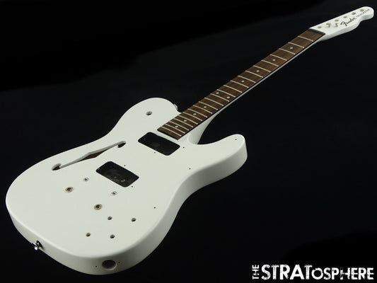 Fender JA-90 Jim Adkins Thinline Tele BODY + NECK Telecaster White Ash