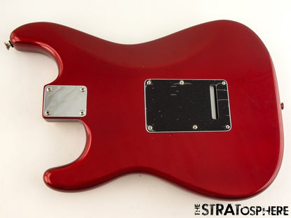 USED 2012 Fender American Special Strat BODY & HARDWARE, Guitar Candy Apple Red