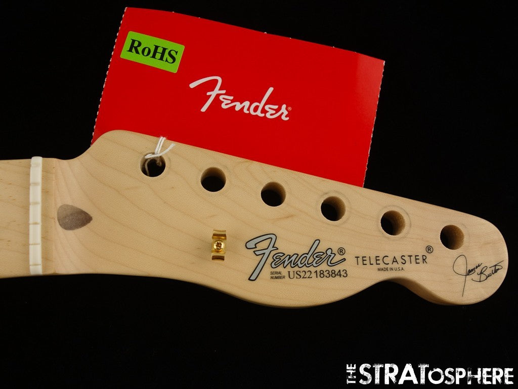 USA Fender JAMES BURTON Telecaster Tele, NECK Maple Satin 60s ''U'' Shape