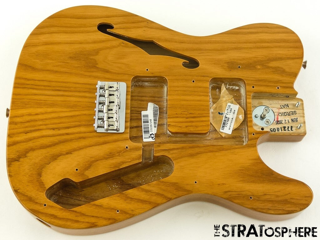 Fender AV II American Vintage 1972 Tele Thinline Semi-Hollow BODY + HARDWARE Nat