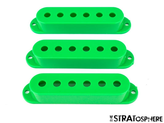*NEW PICKUP COVERS for Fender Standard Stratocaster Strat Guitar Parts Green