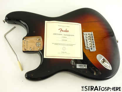 LEFTY Fender American Professional II BODY & HARDWARE Strat Sunburst 3TS