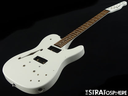 Fender JA-90 Jim Adkins Thinline Tele BODY & NECK Telecaster White Ash