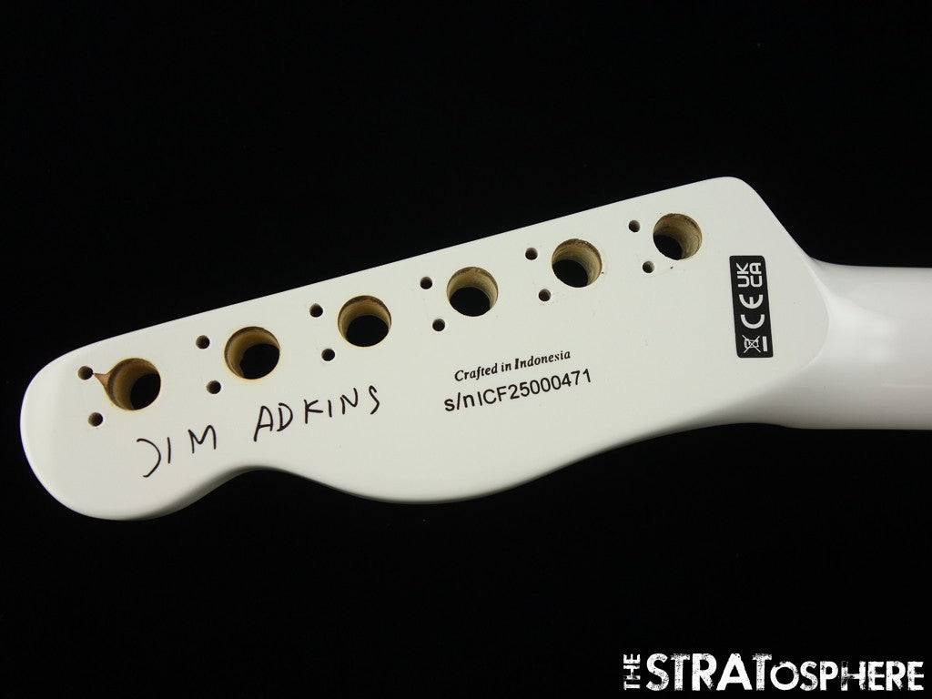 Fender JA-90 Jim Adkins Thinline Tele BODY & NECK Telecaster White Ash