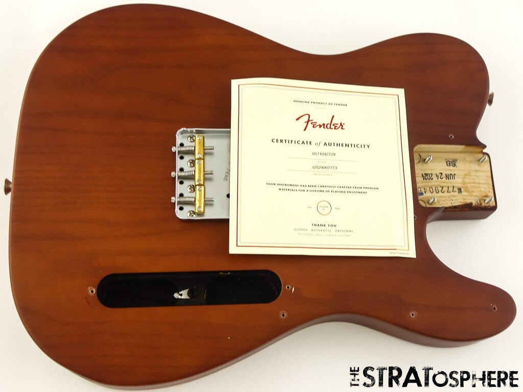 Fender American Performer Timber Tele BODY + HARDWARE Sassafras Mocha CLOSEOUT