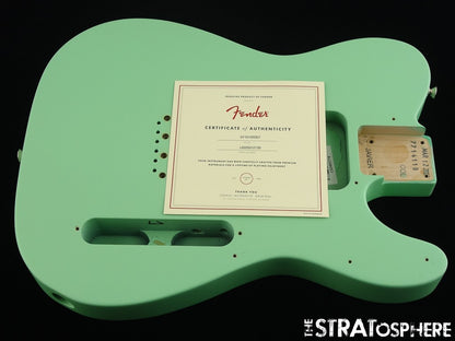 Fender American Performer Humbucker Telecaster Tele BODY Satin Surf Green