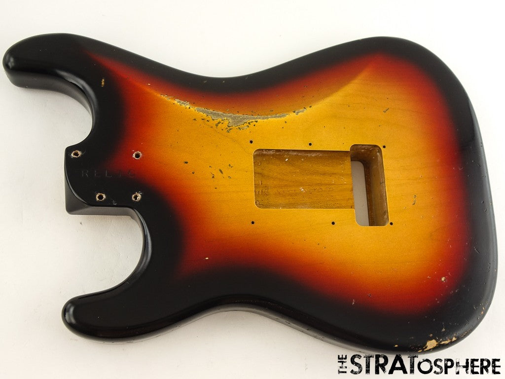 Fender USA Custom Shop Custom Strat Pro 2025 Relic BODY 3TS
