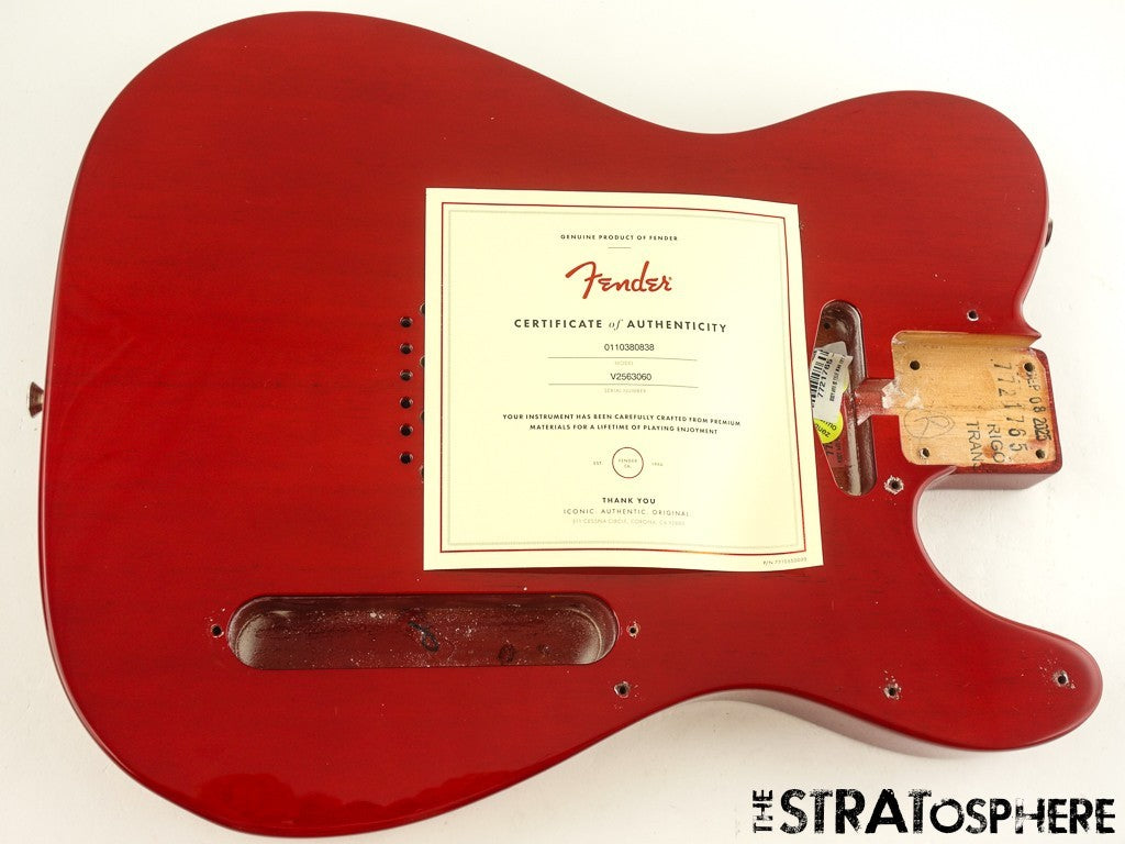Fender AV II American Vintage 1963 Telecaster BODY 63 Tele Mahogany CRT