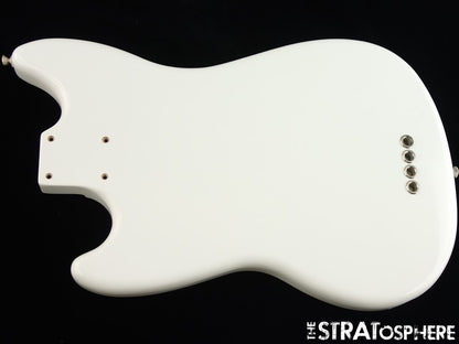 Fender American Performer Mustang Bass BODY, USA Parts Arctic White