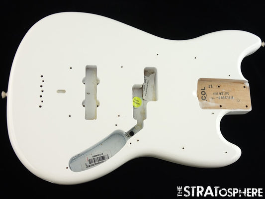 Fender American Performer Mustang Bass BODY, USA Parts Arctic White
