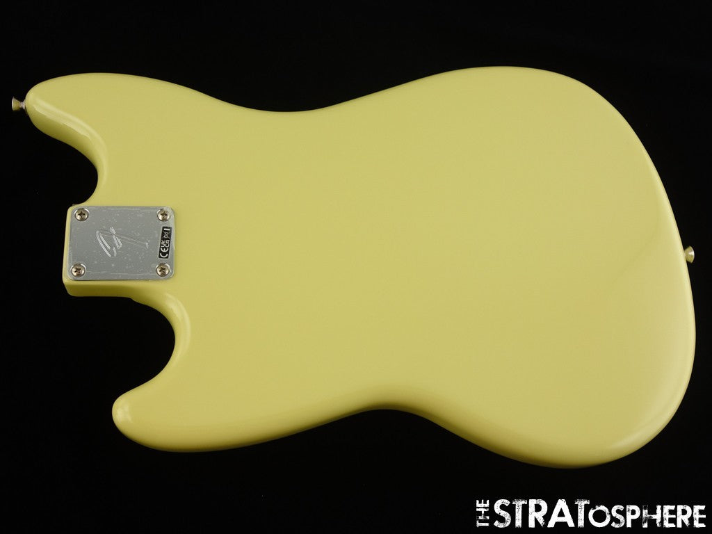 Fender Player II Mustang Bass PJ LOADED BODY, Precision J Offset Hialeah Yellow