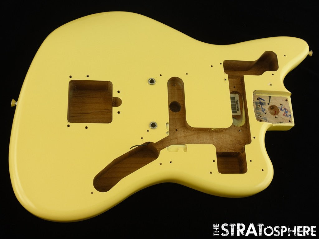 Fender Vintera II 70s RI Jaguar BODY, 1970s Alder Guitar Vintage White.