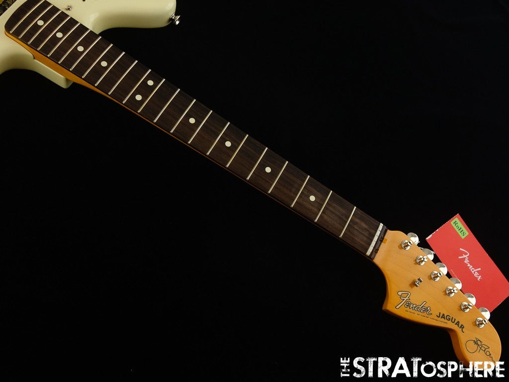 Fender American Johnny Marr Jaguar BODY & NECK & HARDWARE Nitro Rosewood White