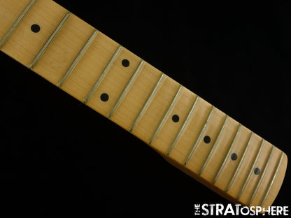 USED Fender 1998 MIM Stratocaster Strat NECK + TUNERS Guitar Parts Maple