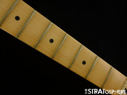 USED Fender 1998 MIM Stratocaster Strat NECK + TUNERS Guitar Parts Maple
