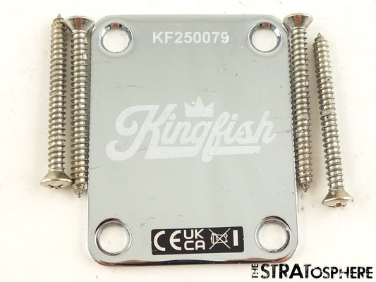 American Fender Kingfish Tele Deluxe NECK PLATE Telecaster Serial #