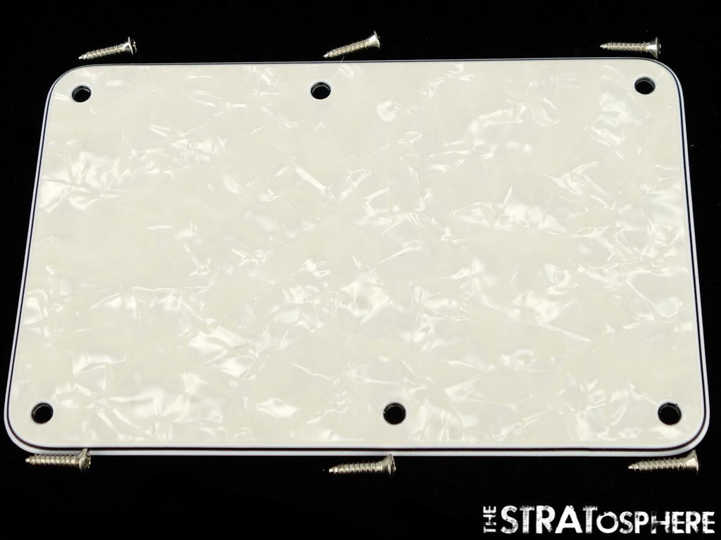 Fender Dave Murray Floyd Rose Stratocaster Strat TREMOLO COVER, Plate, Pearloid
