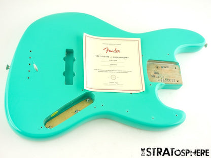 Fender AV II American Vintage 1966 Jazz J BASS BODY, Sea Foam Green