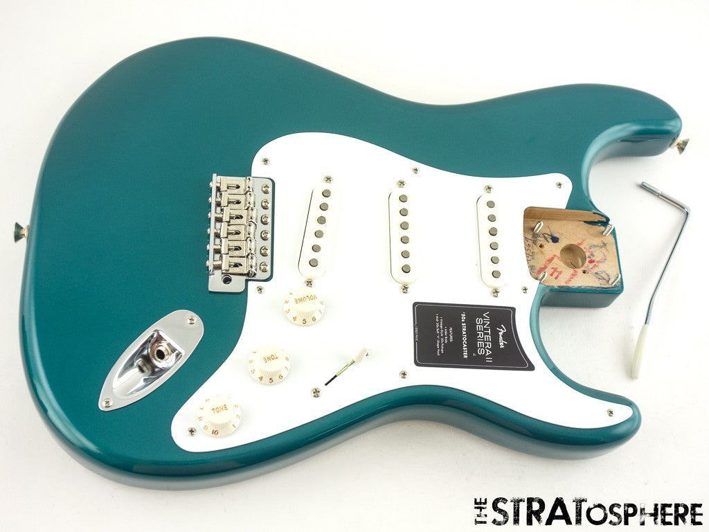 Fender Vintera II 50s RI Stratocaster Strat LOADED BODY 1950s, Ocean Turquoise