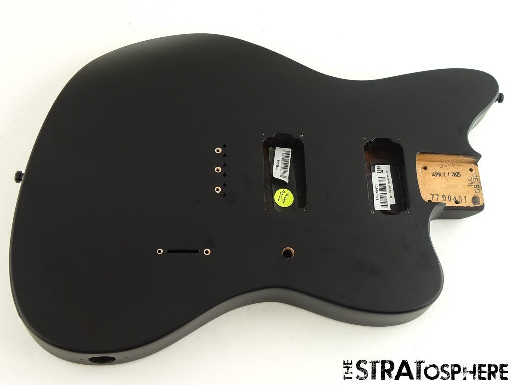 USA Fender JIM ROOT Jazzmaster Mahogany HH BODY American Flat Black