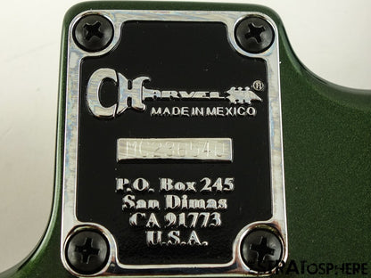 LOADED Charvel So-Cal SC4 Pro Mod HSS BODY Seymour Duncan Floyd Lambo Green.