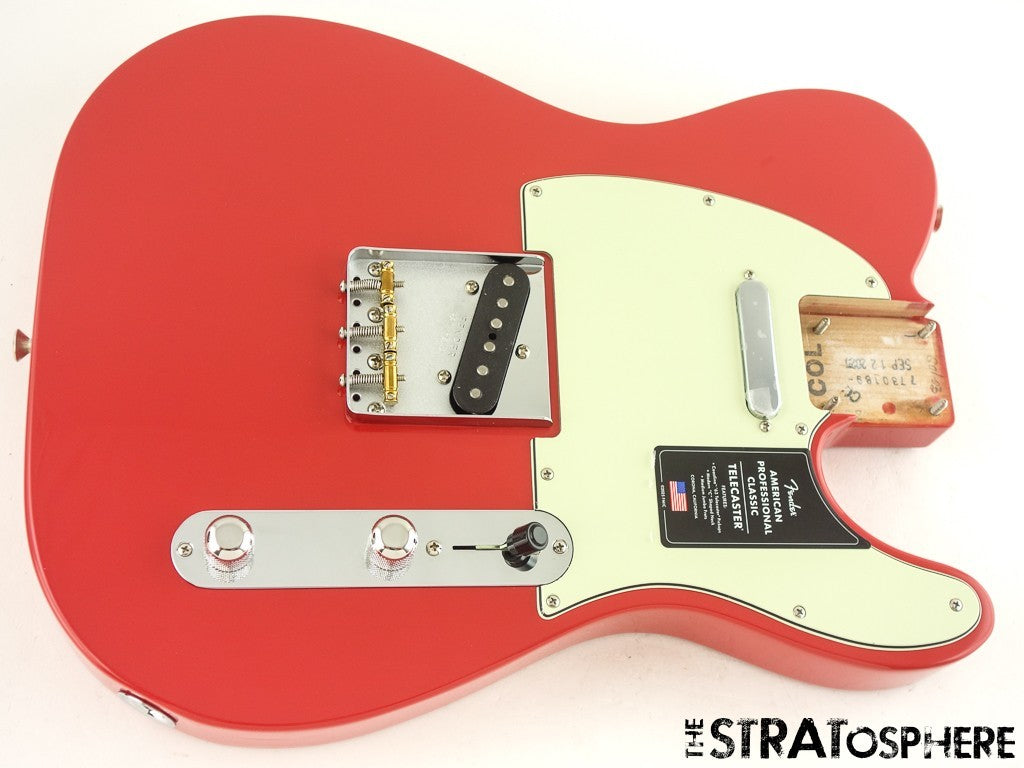 Fender American Professional Classic Tele LOADED BODY Faded Dakota Red $40 OFF