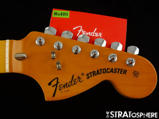 Fender AV II American Vintage 1973 Strat NECK & TUNERS 73 Stratocaster Maple