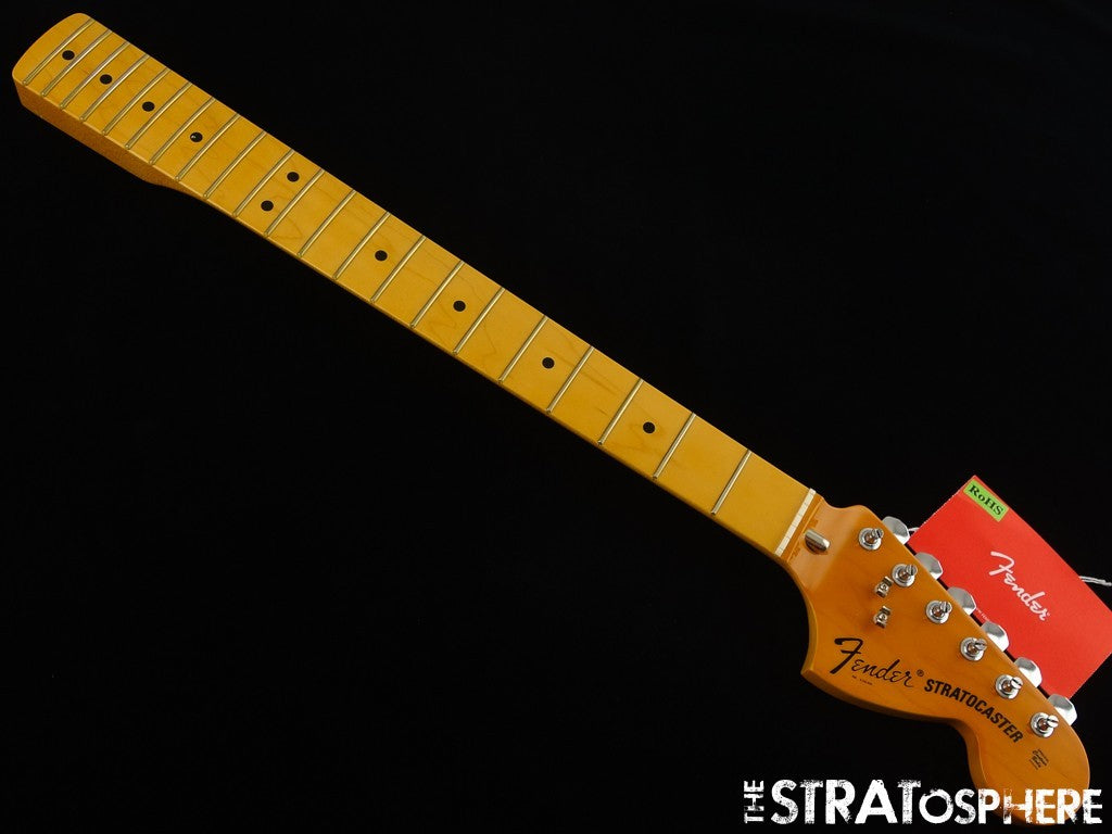 Fender AV II American Vintage 1973 Strat NECK & TUNERS 73 Stratocaster Maple