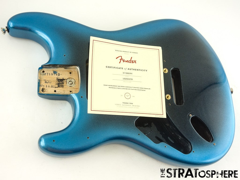 Fender LEFTY American Professional II Stratocaster BODY Strat Dark Night