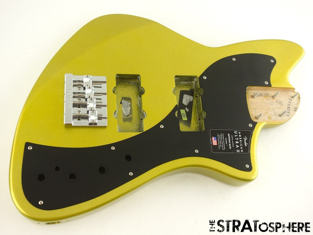 Fender American Ultra II Meteora Bass BODY & HARDWARE & PG Solar Flare